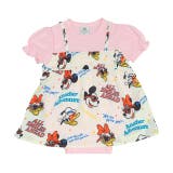 オフホワイト | ディズニー リゾート総柄ドッキングロンパース 0480B | BABYDOLL