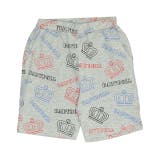 グレー | 総柄ロゴハーフパンツ 0494K | BABYDOLL