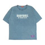 ターコイズ | 親子お揃い 抜染Tシャツ 0498A | BABYDOLL