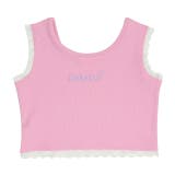 ソフトピンク | レースリブタンクトップ 0505K | BABYDOLL