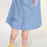 親子お揃い ディズニー ワッペンデニムワンピース 0520K | BABYDOLL | 詳細画像5
