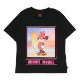 ブラック/ミニー | 親子お揃い ディズニー サーフTシャツ 0539K | BABYDOLL