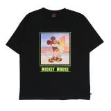 ブラック/ミッキー | 親子お揃い ディズニー サーフTシャツ 0539A | BABYDOLL