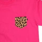 親子お揃い ヒョウ柄ポケットTシャツ 0543A | BABYDOLL | 詳細画像12 