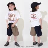 親子お揃い ヒョウ柄貼付ロゴTシャツ 0544K | BABYDOLL | 詳細画像2 