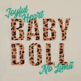 親子お揃い ヒョウ柄貼付ロゴTシャツ 0544A | BABYDOLL | 詳細画像11 