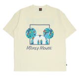 ミッキー/ホワイト | 親子お揃い ディズニー リゾート柄Tシャツ 0546A | BABYDOLL