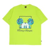 ミッキー/グリーン | 親子お揃い ディズニー リゾート柄Tシャツ 0546A | BABYDOLL