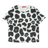 ウシ | 【軽量速乾】総柄メッシュTシャツ 0572K | BABYDOLL