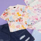 親子お揃い ディズニー カラフル総柄Tシャツ 0576K | BABYDOLL | 詳細画像15