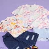 親子お揃い ディズニー カラフル総柄Tシャツ 0576K | BABYDOLL | 詳細画像16
