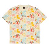 ミッキー&ドナルド | 親子お揃い ディズニー カラフル総柄Tシャツ 0576A | BABYDOLL