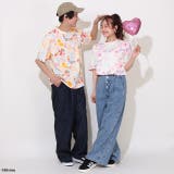 親子お揃い ディズニー カラフル総柄Tシャツ 0576A | BABYDOLL | 詳細画像2