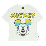 ミッキー | 親子お揃い ディズニー グラデーションキャラクターTシャツ 0577K | BABYDOLL