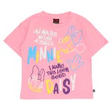 ピンク | 親子お揃い ディズニー 発泡ネオンキャラクターTシャツ 0580K | BABYDOLL