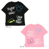 親子お揃い ディズニー 発泡ネオンキャラクターTシャツ 0580K | BABYDOLL | 詳細画像19