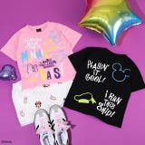 親子お揃い ディズニー 発泡ネオンキャラクターTシャツ 0580K | BABYDOLL | 詳細画像17