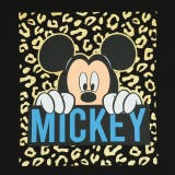 親子お揃い ディズニー ヒョウ柄キャラクターTシャツ 0581K | BABYDOLL | 詳細画像23