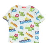 ホワイト | ネオン総柄Tシャツ 0585K | BABYDOLL