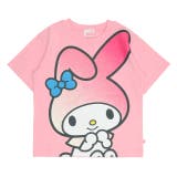 マイメロディ | 親子お揃い サンリオ BIGフェイスTシャツ 0613K | BABYDOLL