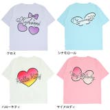 親子お揃い サンリオ BIGフェイスTシャツ 0613A | BABYDOLL | 詳細画像10