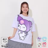 親子お揃い サンリオ BIGフェイスTシャツ 0613A | BABYDOLL | 詳細画像1