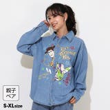 親子お揃い ディズニー トイ・ストーリー キャラクター刺繍シャツ 0732A | BABYDOLL | 詳細画像1 