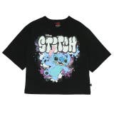 スティッチ | ディズニー ペイント七分袖Tシャツ 0736K | BABYDOLL