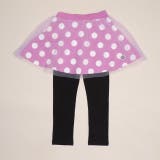 パープル | 10分丈チュールスカッツ 0751K | BABYDOLL