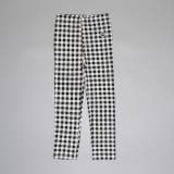 チェックブラック | ウルトラストレッチパンツ [総柄] 0753K | BABYDOLL