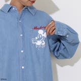 親子お揃い ディズニー 長袖デニムシャツ 0774A | BABYDOLL | 詳細画像8 