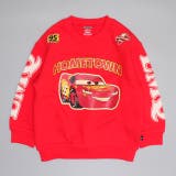 レッド | 親子お揃い ディズニー カーズ 袖貼り付けトレーナー 0809K | BABYDOLL