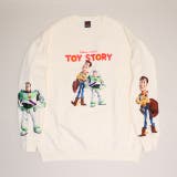 ホワイト | 親子お揃い ディズニー トイ・ストーリー 袖キャラクタートレーナー 0834A | BABYDOLL