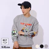 親子お揃い ディズニー トイ・ストーリー 袖キャラクタートレーナー 0834A | BABYDOLL | 詳細画像1