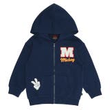 ミッキー | 親子お揃い ディズニー サガラワッペンジップパーカー 0904K | BABYDOLL