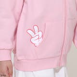 親子お揃い ディズニー サガラワッペンジップパーカー 0904K | BABYDOLL | 詳細画像5