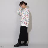 親子お揃い ディズニー カラフル総柄トレーナー 0906A | BABYDOLL | 詳細画像5 