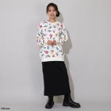 親子お揃い ディズニー カラフル総柄トレーナー 0906A | BABYDOLL | 詳細画像6 