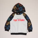 トイストーリー | 親子お揃い ディズニー トイ・ストーリー 総柄切替パーカー 1006K | BABYDOLL