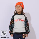親子お揃い ディズニー トイ・ストーリー 総柄切替パーカー 1006K | BABYDOLL | 詳細画像1