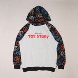 トイストーリー | 親子お揃い ディズニー トイ・ストーリー 総柄切替パーカー 1006A | BABYDOLL