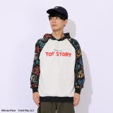 親子お揃い ディズニー トイ・ストーリー 総柄切替パーカー 1006A | BABYDOLL | 詳細画像4