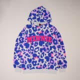 ミニー | 親子お揃い ディズニー アニマル総柄パーカー 1008A | BABYDOLL