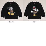 親子お揃い ディズニー ヒョウ柄裏起毛トレーナー 1014K | BABYDOLL | 詳細画像8