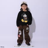 親子お揃い ディズニー ヒョウ柄裏起毛トレーナー 1014K | BABYDOLL | 詳細画像2