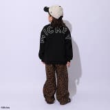 親子お揃い ディズニー ヒョウ柄裏起毛トレーナー 1014K | BABYDOLL | 詳細画像3