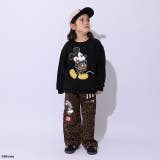 親子お揃い ディズニー ヒョウ柄裏起毛トレーナー 1014K | BABYDOLL | 詳細画像4