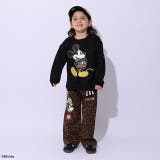 親子お揃い ディズニー ヒョウ柄裏起毛トレーナー 1014K | BABYDOLL | 詳細画像6