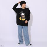 親子お揃い ディズニー ヒョウ柄裏起毛トレーナー 1014A | BABYDOLL | 詳細画像9