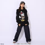 親子お揃い ディズニー ヒョウ柄裏起毛トレーナー 1014A | BABYDOLL | 詳細画像2